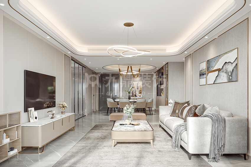 現(xiàn)代輕奢裝修風格